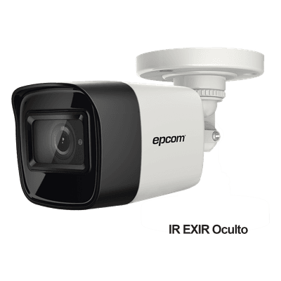 Cámara Bala TURBOHD / 8 Megapixel / Gran Angular 102.9° / IR EXIR 30 m (98.4 ft) / IP67 / 4 Tecnologías / dWDR