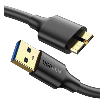 Cable Adaptador USB-A a Micro USB-B / USB 3.0 / 5 Gbps / 0.5 m (1.64 ft) / Carga y Sincronización / Blindaje Múltiple / 22 AWG