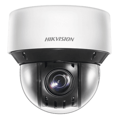 Mini Domo IP PTZ / 4 Megapixel / Zoom Óptico 25x / IR Inteligente 50 m (164 ft) / WDR 120 dB / Autoseguimiento / PoE+ / IP66