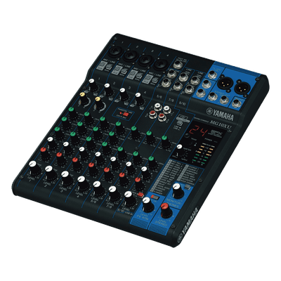 Mezcladora de Audio / 10 Canales / 4 Entradas Micrófono-Línea / 3 Entradas Estéreo / Efectos SPX 24 Programas / USB 24-bit/192 kHz / Phantom Power