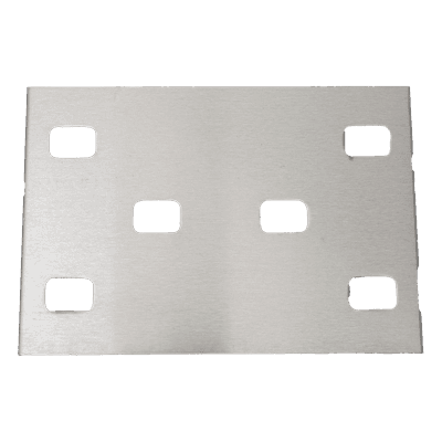 Cople para Uniones de Escalera de Aluminio / Plano / Peralte 3 1/4"