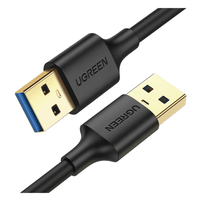 Cable USB-A 3.0 / Macho a Macho / 5 Gbps / 3 m (9.8 ft) / Blindaje Múltiple / Níquel Resistente / 2A / Compatible USB 2.0 y 1.1
