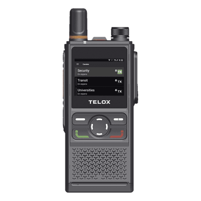 Kit Radio PoC / IP67 / Doble SIM LTE Global / Batería 4000 mAh / Audio 3W / Pantalla 2"