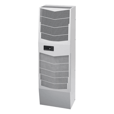 Aire Acondicionado para Gabinete / 8000 BTU / 115 Vca Trifásico / NEMA 12 / Uso Interior y Exterior / Acero Gris Claro