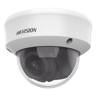 Cámara Domo TURBOHD / 2 Megapixel / Lente Varifocal 2.7-13.5 mm / IR EXIR 40 m (131.2 ft) / IP67 / IK10 / WDR 120 dB / Ultra Baja Iluminación