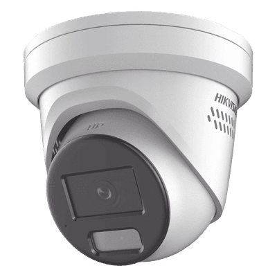 Cámara Turret IP / 8 Megapixel / Dual Light 40 m (131.2 ft) / ColorVu F1.0 / WDR 130 dB / Audio Bidireccional / IP67