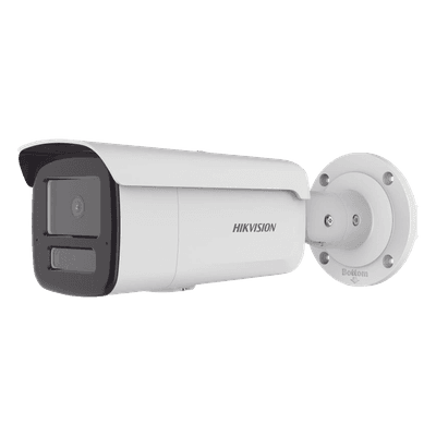 Cámara Bala IP / 4 Megapixel / Dual Light 80 m (262.5 ft) / AcuSense / Audio Dual / WDR 120 dB / IP67 IK10 / PoE
