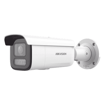 Cámara Bala IP / 8 Megapixel (4K) / Lente Motorizado 2.8-12 mm / Dual Light 60 m (196.9 ft) / AcuSense / WDR 120 dB / PoE 802.3at / IP67 / IK10