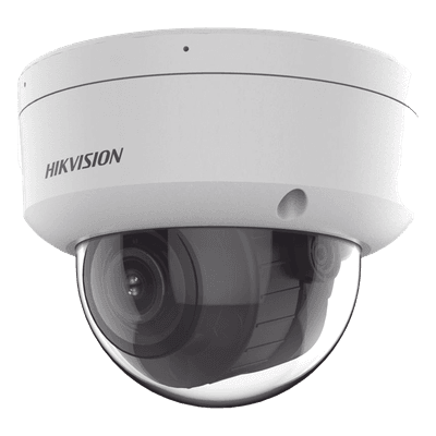 Cámara Domo IP / 6 Megapixel / Lente Motorizado 2.8-12 mm / Dual Light 40 m (131.2 ft) / WDR 120 dB / IP67 / IK10 / PoE / Alarmas I/O