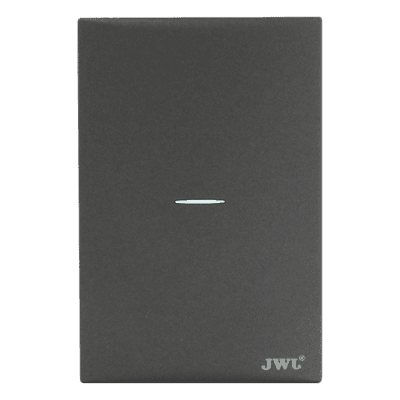 Placa con Interruptor Sencillo / 10 A / 127 V / 60 Hz / 4.33 in x 4.33 in