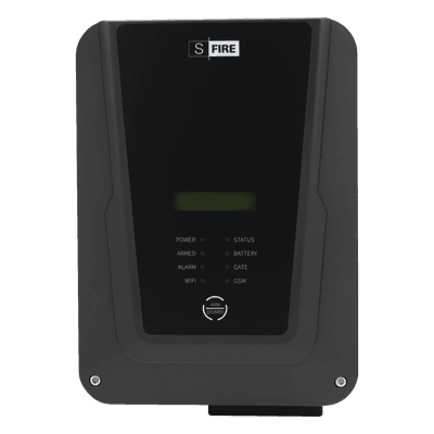 Energizador para Cerca Eléctrica / 2 Joules / 6000 m (19685 ft) Lineales / WiFi + App / Control Remoto 433MHz / LCD / IPx4
