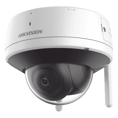 Cámara Domo IP / 4 Megapixel / Lente 2.8 mm / IR EXIR 30 m (98.4 ft) / Wi-Fi Dual Antena / IP66 / AcuSense Lite / dWDR / H.265+