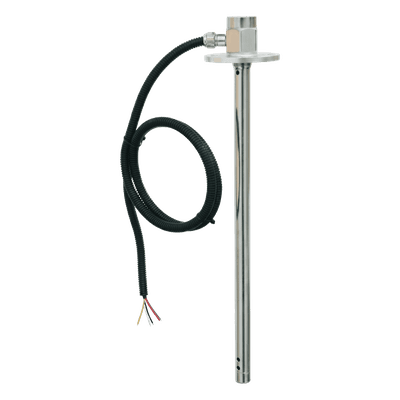 Sensor de Nivel de Combustible / Rango 100-1400 mm / RS232 / Acero Inoxidable y Aluminio / 1 m (3.3 ft) de Cable