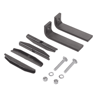 Kit de Accesorios para Fijación Vertical de Escalerilla / Acero Calibre 12 / Espesor 9.5 mm / Peso 3.26 lb (1.47 kg) / RAL 9005