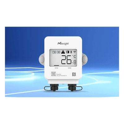 Display LoRaWAN para Cadena de Frío / Pantalla LCD / Sensor Magnético / Alcance 15 km (9.3 mi) / EN12830 / IP65