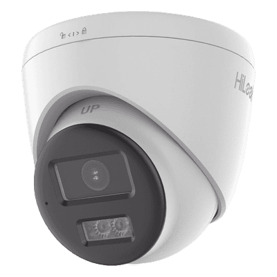 Cámara Turret TURBOHD / 2 Megapixel / Dual Light 40 m (131.2 ft) / Audio Bidireccional / ColorVu / IP67 / dWDR