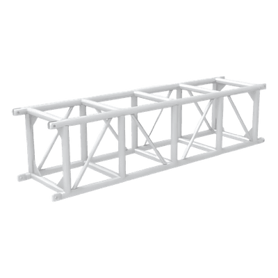 Truss de Aluminio / Sección 400 x 400 mm / Longitud 2 m (6.6 ft) / Conexión Rápida DIN 1999 / Carga Alta para Videowall y Audio