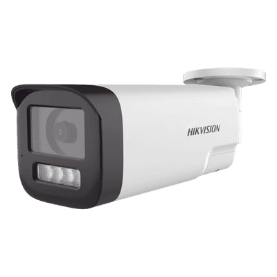Cámara Bala TURBOHD / 8 Megapixel / Dual Light 80 m (262.5 ft) / Audio Bidireccional / ColorVu / IP67 / Metal