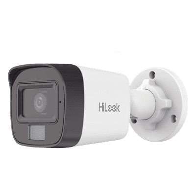 Cámara Bala IP / 2 Megapixel / Dual Light 20 m (65.6 ft) IR + 15 m (49.2 ft) Luz Blanca / Ángulo 101° / AcuSense Lite / IP67 / PoE