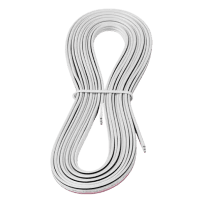 Cable de 3 Conductores / 22 AWG (0.50 mm²) / 50 ft (15.2 m) / Para Tira LED Tunable White / RadioRA 3 y HomeWorks QSX