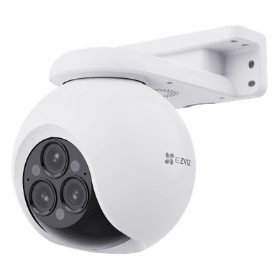 Cámara PT IP / 2K+ / Panorámica 360° / Zoom Óptico 12x / Visión Nocturna a Color / IP67 / Wi-Fi 2.4 GHz