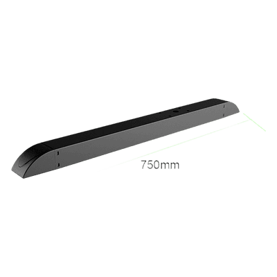 Soporte para Estructura de Piso Videowall / 75 cm / 815.6 mm (2.68 pies) / Altura 76.2 mm (0.25 pies) / Profundidad 50 mm / Tornillos M8