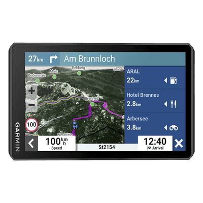 Navegador GPS para motocicleta / Pantalla 6" (15,2 cm) / Resistente IPX7 / Garmin Adventurous Routing / Mapas 3D globales / Wi-Fi y Bluetooth