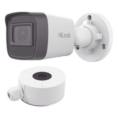Cámara Bala IP / 4 Megapixel / IR 20 m (65.6 ft) / IP67 / PoE / dWDR / Lente 2.8 mm / 104° HFOV