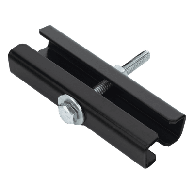 Cople para Escalera Tubular / 1.5" de Peralte / 12" de Ancho / Acero al Carbón con Pintura Epóxica