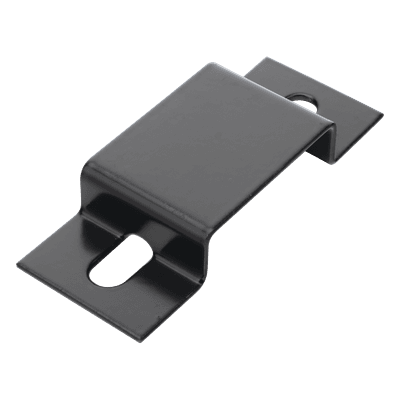 Abrazadera Tipo Omega / Acero al Carbón / Recubrimiento Epóxico / 1.5" Peralte / 12" Ancho / Interior y Exterior Industrial