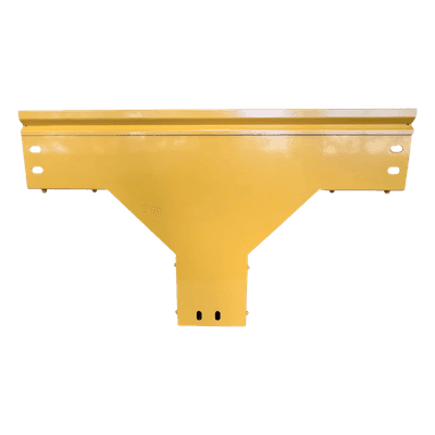 Charola T Vertical / Aluminio Fundido / 4" x 4" / Radio 8" / Recubrimiento Epóxico / Incluye Accesorios