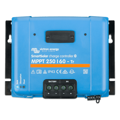Controlador Solar MPPT / 60A / 12-24-48 Vcc / 250V PV / Bluetooth / Sin Ventilador