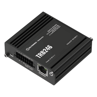 Gateway IoT Industrial/ Doble SIM 4G/ conexión RS232-RS485/ 1 Puerto configurable LAN-WAN