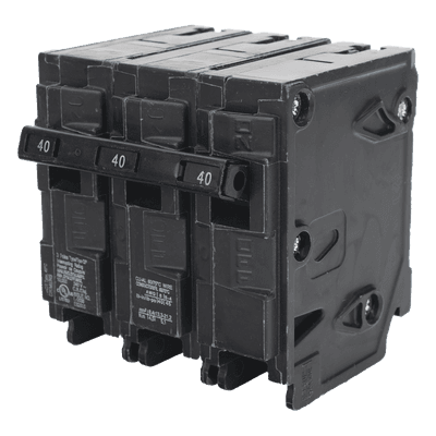 Interruptor Automático Enchufable / 3 Polos / 40 A / 10 kA / 240 V AC / Tipo QP