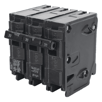 Interruptor Automático Enchufable / 3 Polos / 30 A / 240 V AC / 10 kA / UL 489