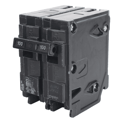 Interruptor Automático Enchufable / 2 Polos / 100 A / 120/240 VCA / 10 kAIC / UL 489