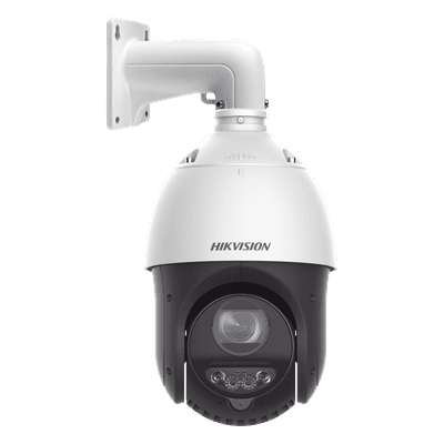 Cámara PTZ IP / 2 Megapixel / Zoom Óptico 25X / IR 100 m (328.1 ft) / IP67 / PoE+ / Audio Bidireccional / Luz Estroboscópica y Alarma