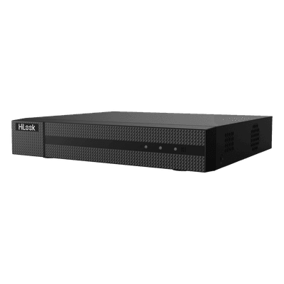 DVR Pentahíbrido / 4 Canales TurboHD + 2 Canales IP / 5 Megapixel Lite - 3K Lite / Audio Bidireccional por Coaxitron / AcuSense Lite / H.265+ / 1 Bahía HDD hasta 10TB / Salida Full HD HDMI+VGA