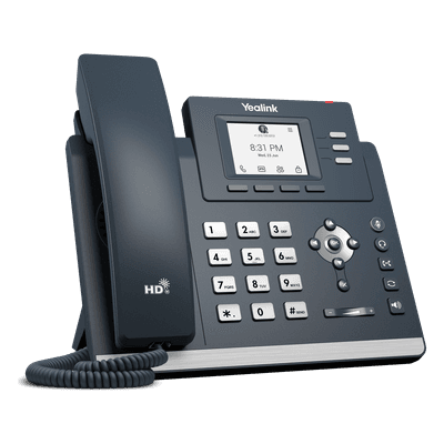 Teléfono IP / Android 13 / Microsoft Teams / Audio HD / Pantalla 2.4" / Dual Gigabit PoE