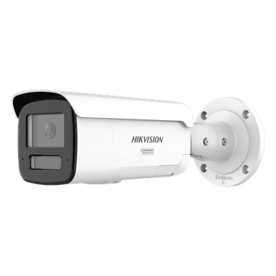 Cámara Bala IP / 12 Megapixel UHD / Smart Hybrid Light / WDR 120 dB / Clasificación Persona-Vehículo / IP67 NEMA 4X / Audio Dual-Mic