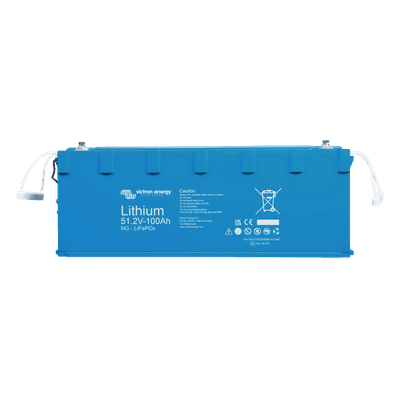 Batería LiFePO₄ / 51.2V 100Ah / 5.12 kWh / IP65 / -20°C a +50°C / 5000 Ciclos