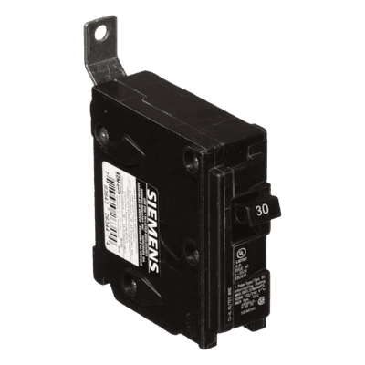Interruptor Automático / 1 Polo / 30 A / 120 V AC / 10 kA / Conexión Atornillable / Protección Termomagnética