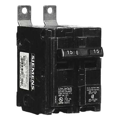 Interruptor Termomagnético / 2 Polos / 15 A / 10 kA / 120/240 V AC