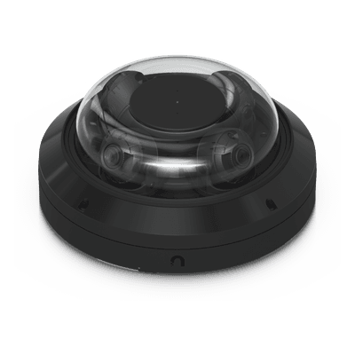 Cámara Multisensor IP / 32 MP (4 × 8 MP) / Zoom Óptico 2.33× / IR 20 m (65.6 ft) / PoE++ / IP66 / IK10
