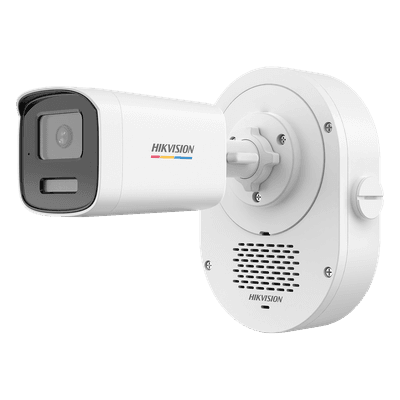 Cámara Bala TURBOHD / 2 Megapixel 1080p / ColorVu 24/7 / Luz Dual 40 m (131.2 ft) / Audio Bidireccional / Disuasión Activa / IP67