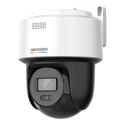 Cámara PT TurboHD / 3K ColorVu / Dual Light 40 m (131.2 ft) / Audio Bidireccional con Sirena / IP66 / -30°C a 60°C