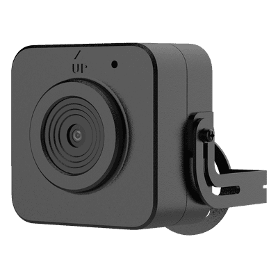 Cámara Pinhole IP / 4 Megapixel / AcuSense IA / WDR 120 dB / Lente 2.8 mm o 4 mm / Micrófono Integrado / 12 VDC