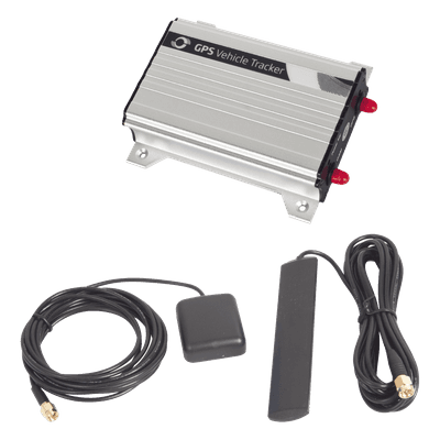 Localizador GPS 2G vía celular con múltiples entradas y salidas digitales, entradas análogas, opción para audio bidireccional,robusta carcasa de aluminio,botón de pánico y cable programador incluidos.