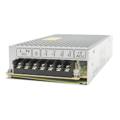Fuente de Poder Conmutada / 150W / 24Vcc / 6.5A / 100-240Vca / 98x38x199 mm / 3.22x1.5x6.54 in