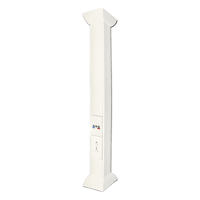 Pole para Instalaciones Eléctricas y Datos / 3 m (9.84 ft) / PVC Rígido de Alto Impacto / -40°C a +85°C / Sistema de Aterrizaje Integrado